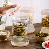 ظرف نگهدارنده خیارشور و زیتون
