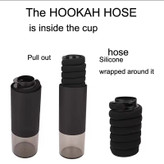 قلیان قابل حمل خودرو و مسافرت مدل Hooka