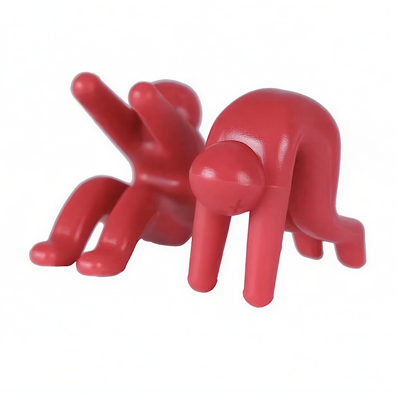 نگهدارنده فانتزی درب قابلمه طرح آدمک بسته 2 عددی