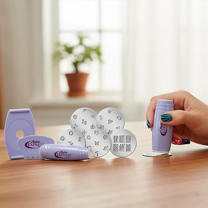 کیت طراحی ناخن مدل Salon Express