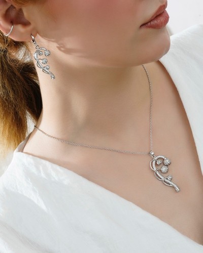 نیم ست گل رز