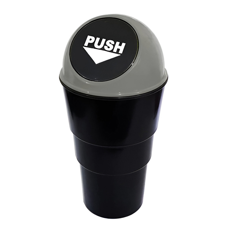 سطل زباله درب دار لیوانی خودرو