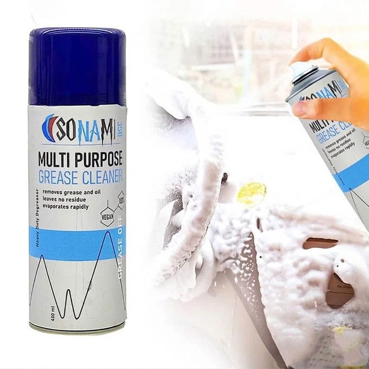 اسپری فومی چربی زدا و تمیزکننده سونامی