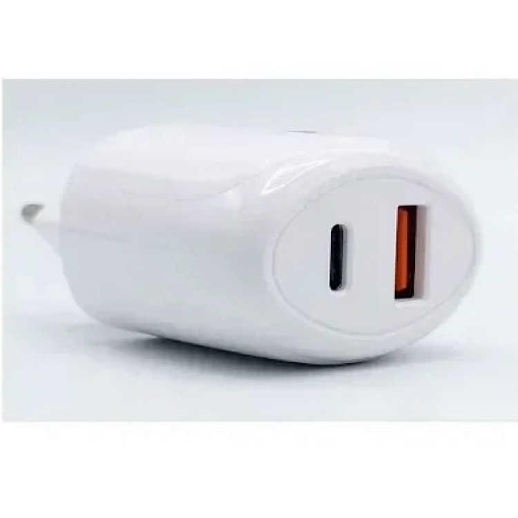 آداپتور شارژ 2 پورت USB-A و USB-C شارژ سریع 30 وات KLGO مدل PD-400