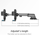 نگهدارنده موبایل شیشه و داشبورد خودرو مدل MU360