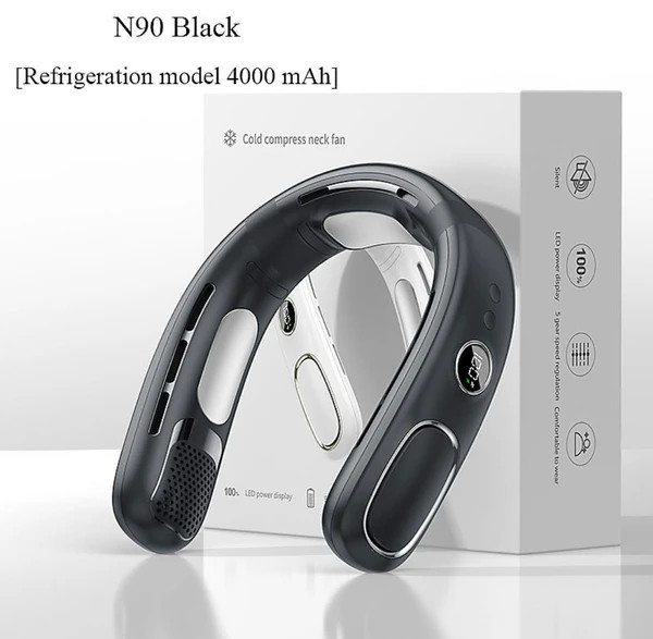 پنکه گردنی شارژی N90 | خنککننده گردنی دارای هیت سینک