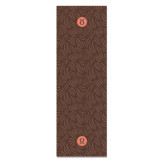 مت ورزشی مخمل ترک طرح مواج قهوه ای کد MAT-58