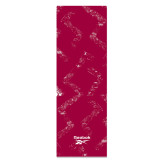 مت ورزشی مخمل ترک طرح لوزی زرشکی کد MAT-49
